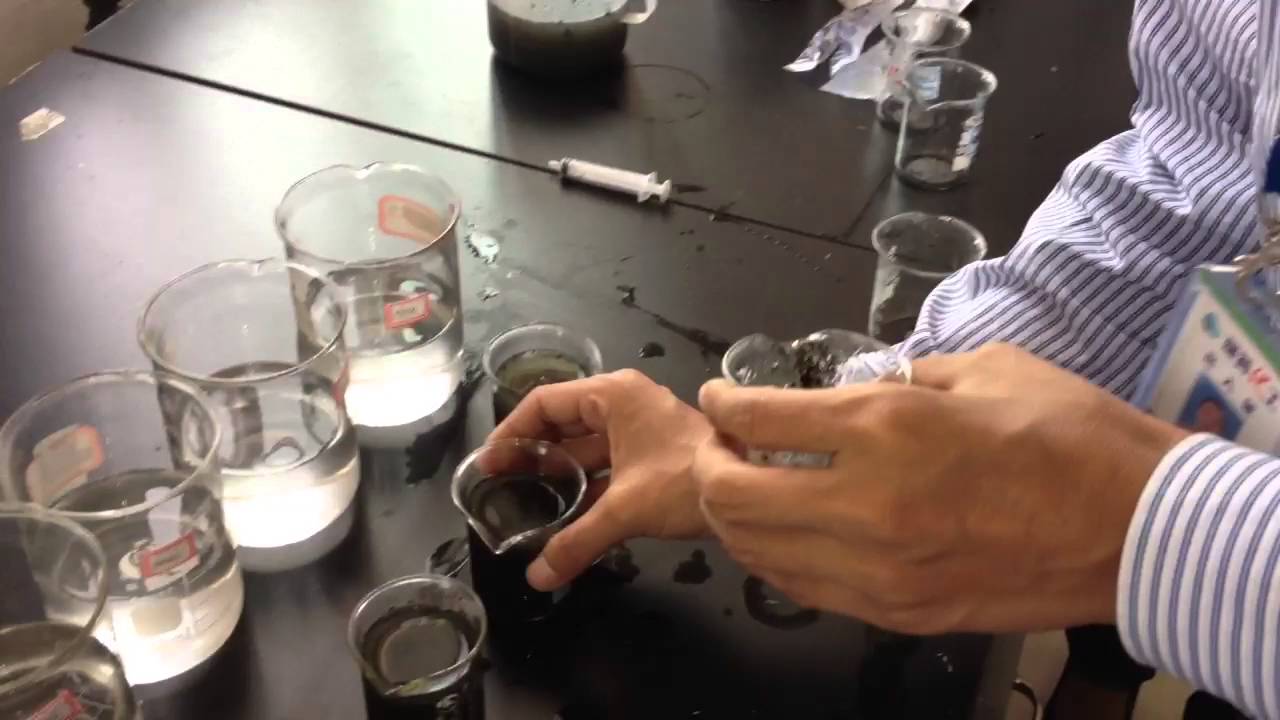 polyacrylamide Selection test for wastewater treatment