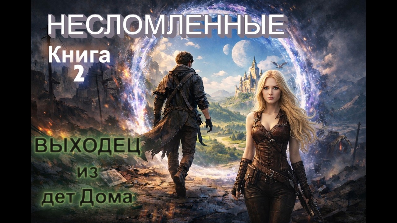 Аудиокнига🎧:НЕСЛОМЛЕННЫЕ книга 2 : Попаданцы - Фантастика