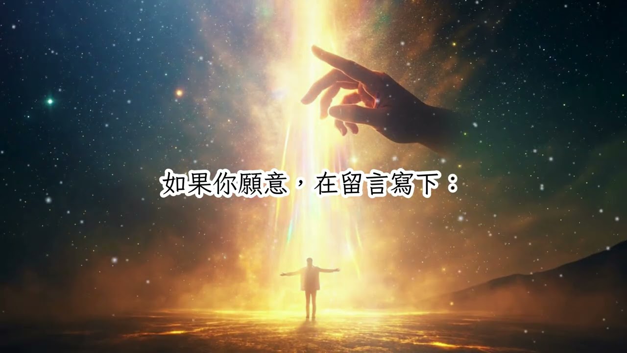 別滑走｜宇宙的手正在指向你：現在許願  Don’t Scroll — The Universe Is Pointing at You  Make a Wish Now