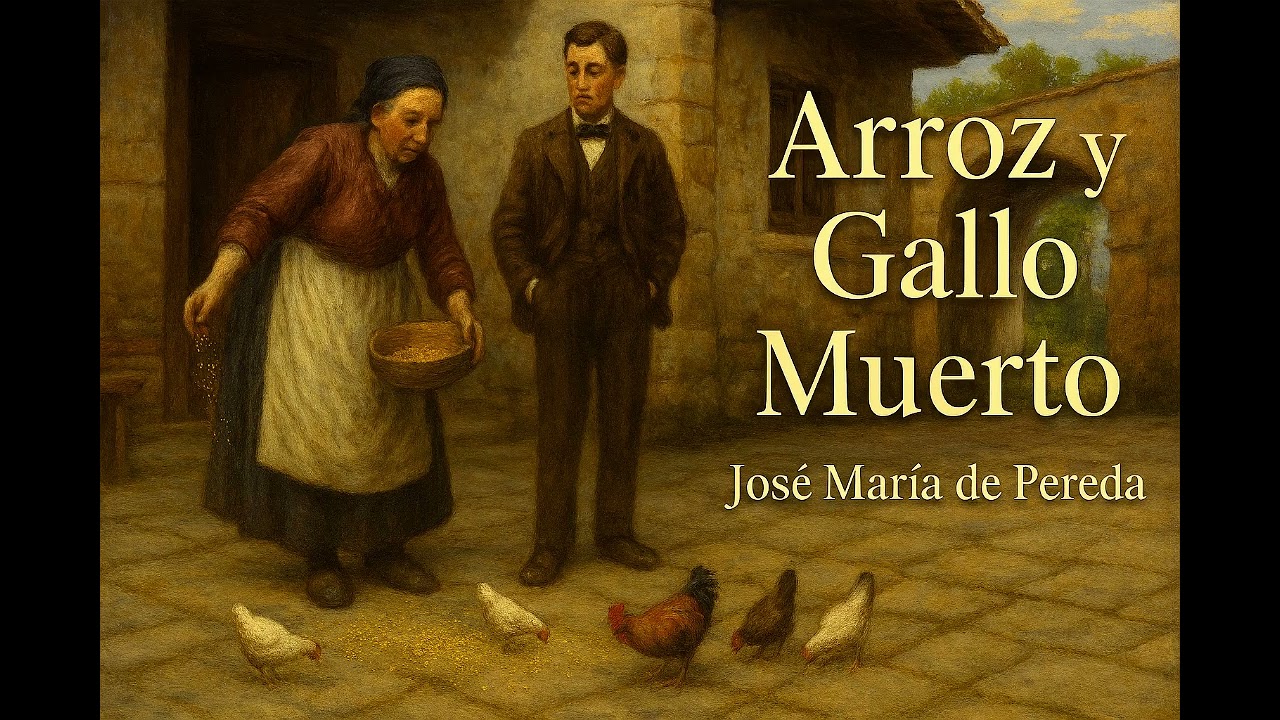 ARROZ Y GALLO MUERTO de JOSÉ MARÍA DE PEREDA. Audiolibro completo GRATIS.