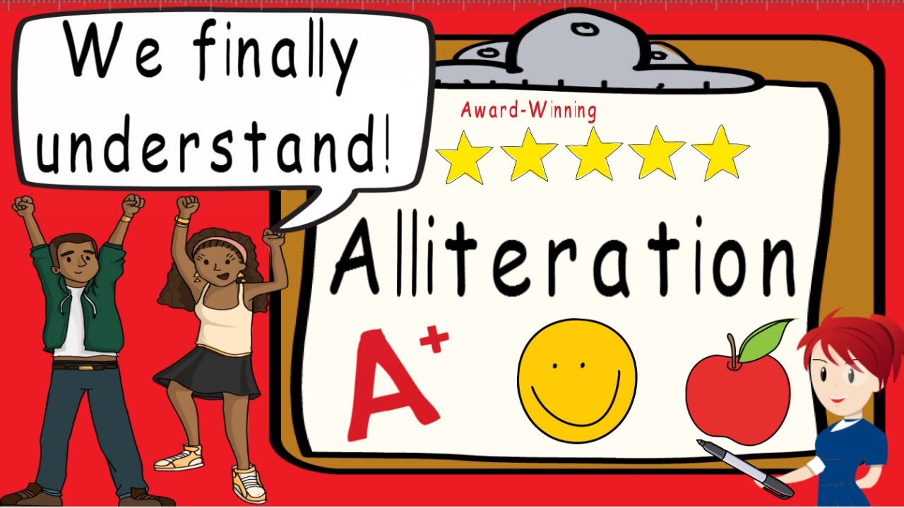 Alliteration | Award Winning Alliteration Teaching Video | What is Alliteration?