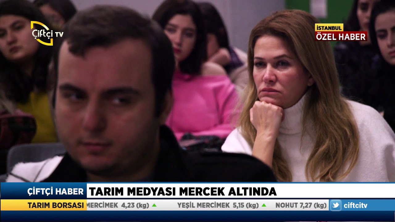 #ciftcitv Y&ouml;netim Kurulu Başkanı Tarık &Ccedil;anak Nişantaşı &Uuml;niversitesi'nde #tarimgazeteciligi
