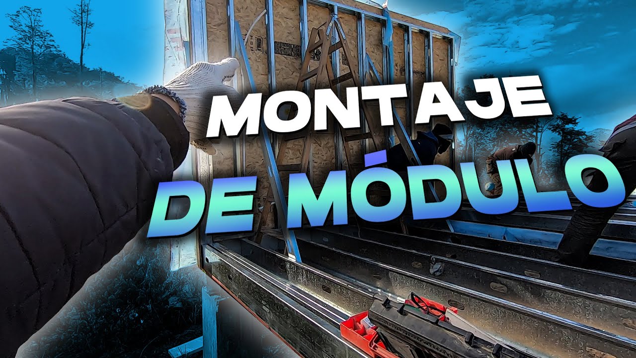 VELOZ MONTAJE DE MÓDULO HABITACIONAL CONSTRUIDO EN STEEL FRAMING | #81 Constructores en Obra