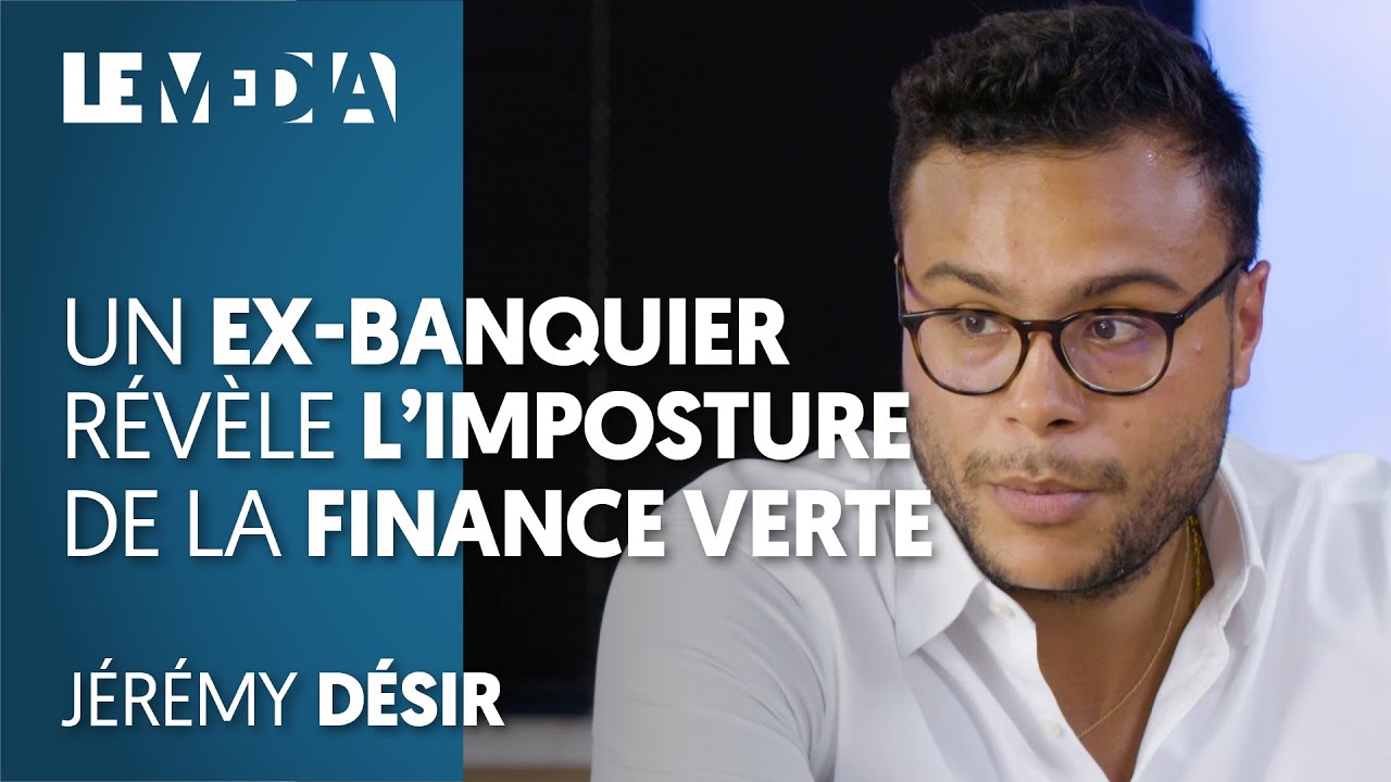 UN EX-BANQUIER RÉVÈLE L'IMPOSTURE DE LA FINANCE VERTE