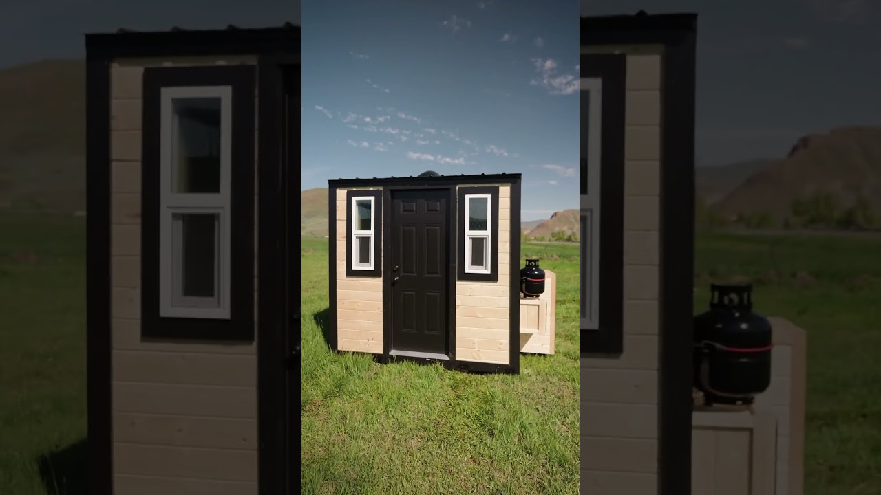 100% off-grid bathroom! USE IT ANYWHERE. This is the Conox John.
