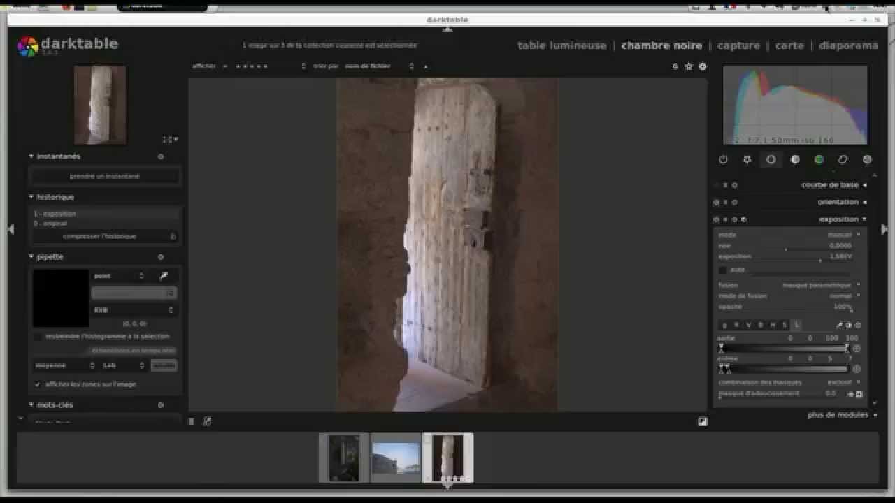 Tuto Darktable N°22: Prenez le pouvoir avec les masques paramétriques!