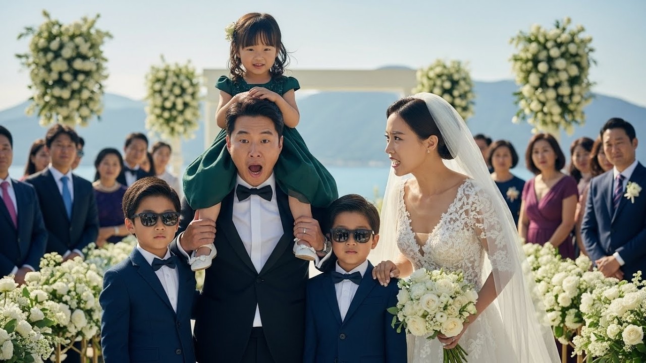 수조 원대 재벌 결혼식 중단 사태! 아이 셋이 난입해 아빠, 왜 딴 여자랑 결혼해 식장 초토화