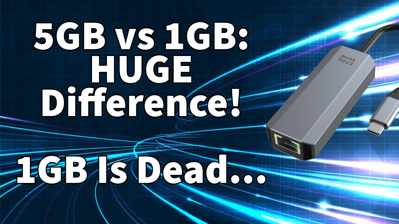 **Unlock Faster Data Transfers: 1Gb vs 2.5Gb vs 5Gb Ethernet!** 🚀