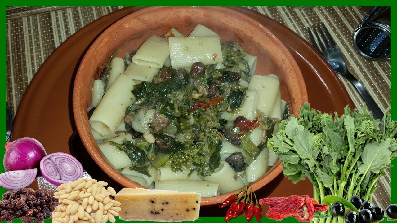Pasta con broccoletti affucati - Le Ricette di zio Roberto