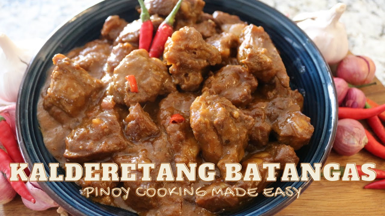 Kalderetang Batangas (Dad's recipe) Vid.27