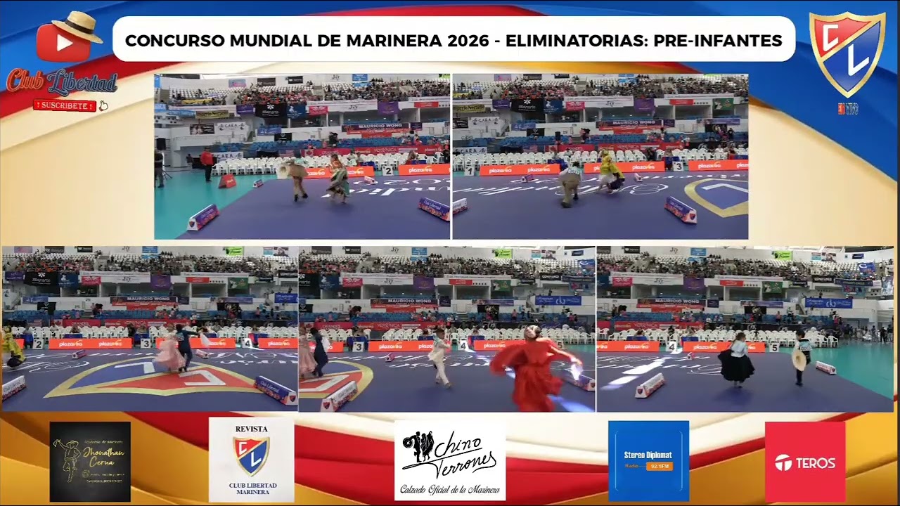 66°Concurso Nacional y Mundial de Marinera Eliminatorias PreInfante Emilia y  Mateo Lima 2026