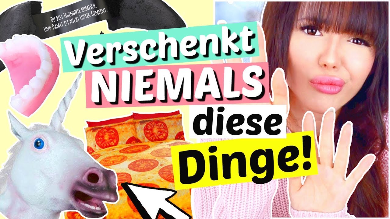 Verschenke NIEMALS diese Dinge!! 😱 ANTI GESCHENKE | ViktoriaSarina