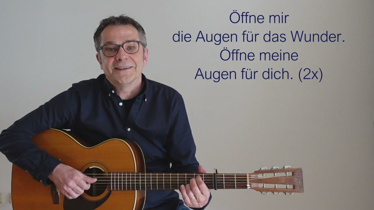 Öffne mir die Augen für das Wunder (Lyric-Video)