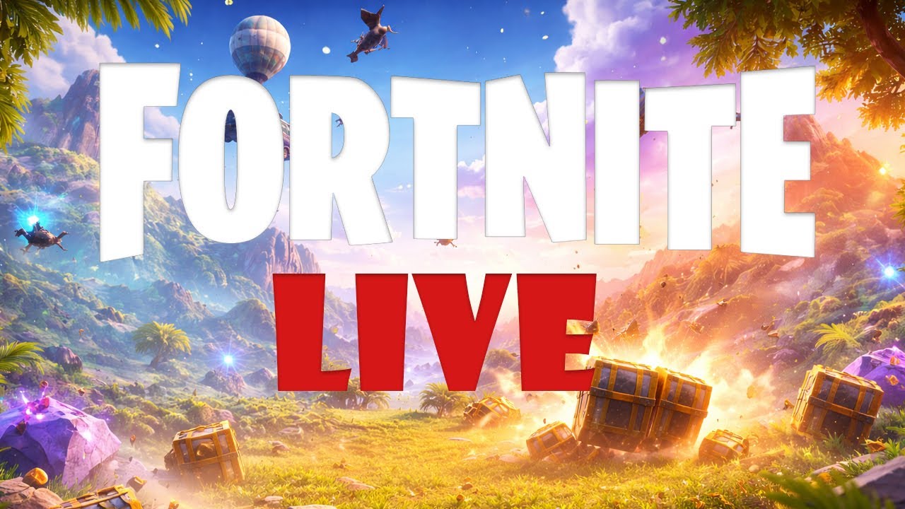 🔴 LIVE Fortnite⚡