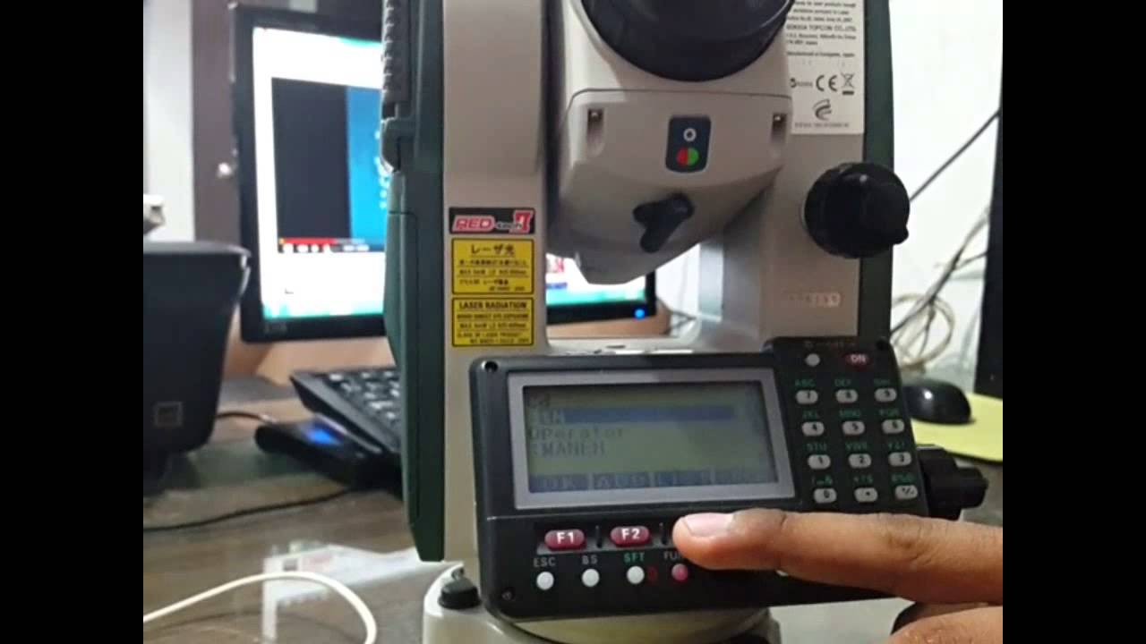 PREPARAR UNA SOKKIA SET650RX PARA UN LEVANTAMIENTO