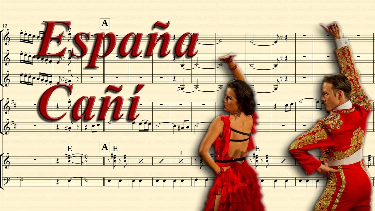 España Cañí. Partitura para mariachi. Partituras Multimedia.