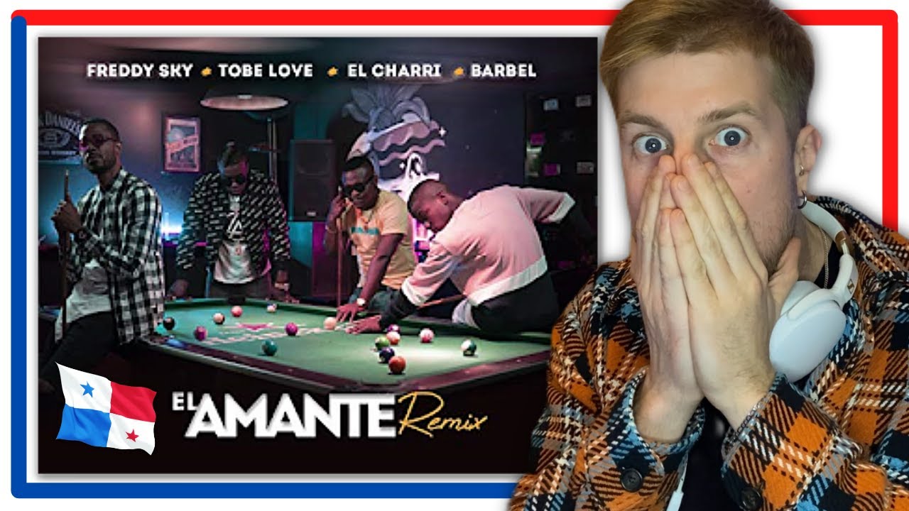 *Reacción* Freddy Sky FT Barbel , Tobe Love, El Charri - El Amante Remix (Vídeo Oficial)