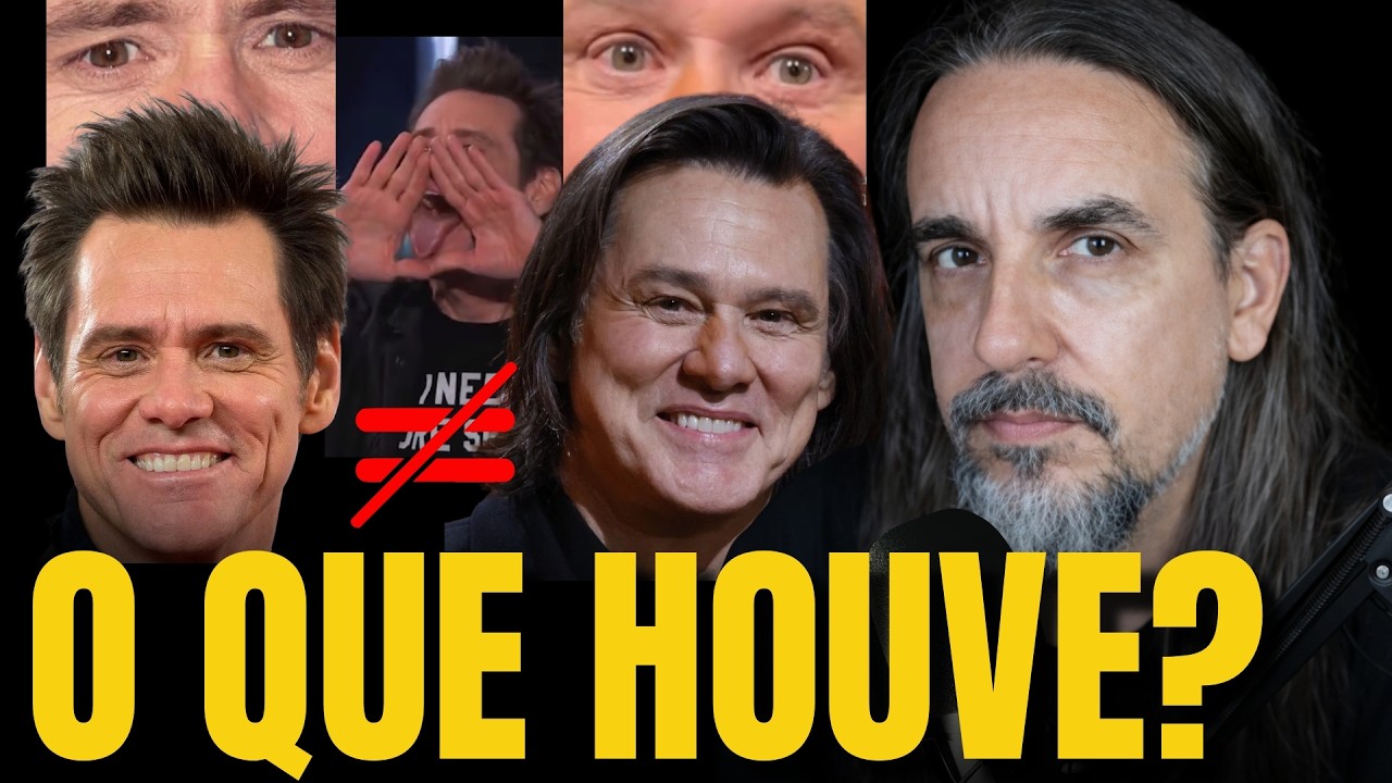 JIM CARREY ESTÁ MUITO DIFERENTE...