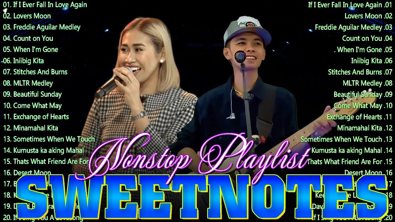 SWEETNOTES Nonstop Playlist 2025💥Best of OPM Love Songs 2025 💥 Beautiful Love Songs#CoupleBand