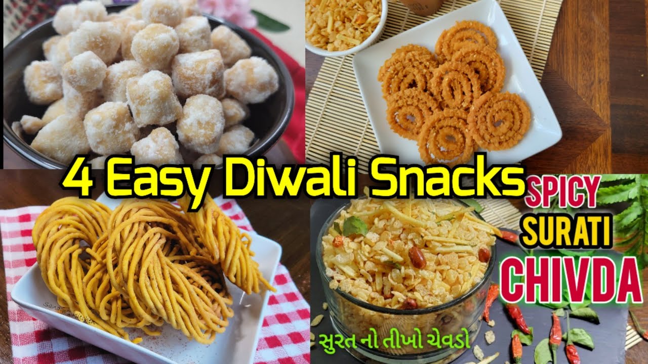 4 Quick and Easy Diwali Snacks