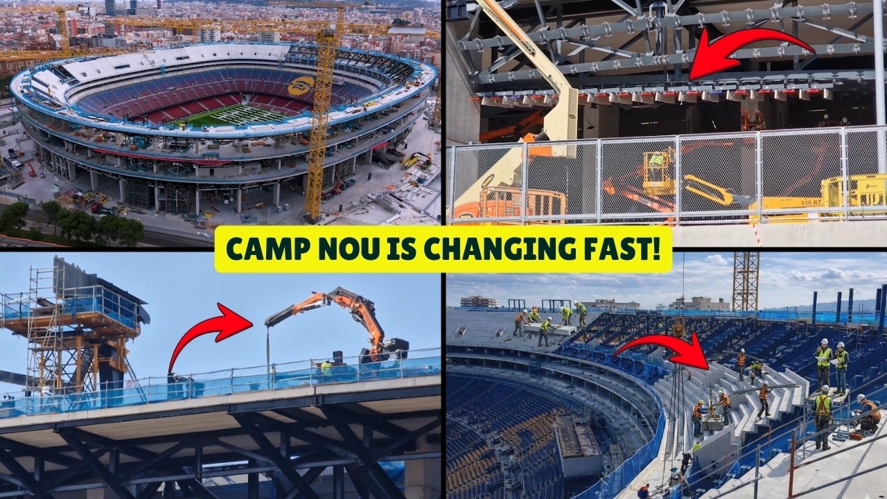 The New Camp Nou Is Rising Fast: Full Construction Progress Update!
