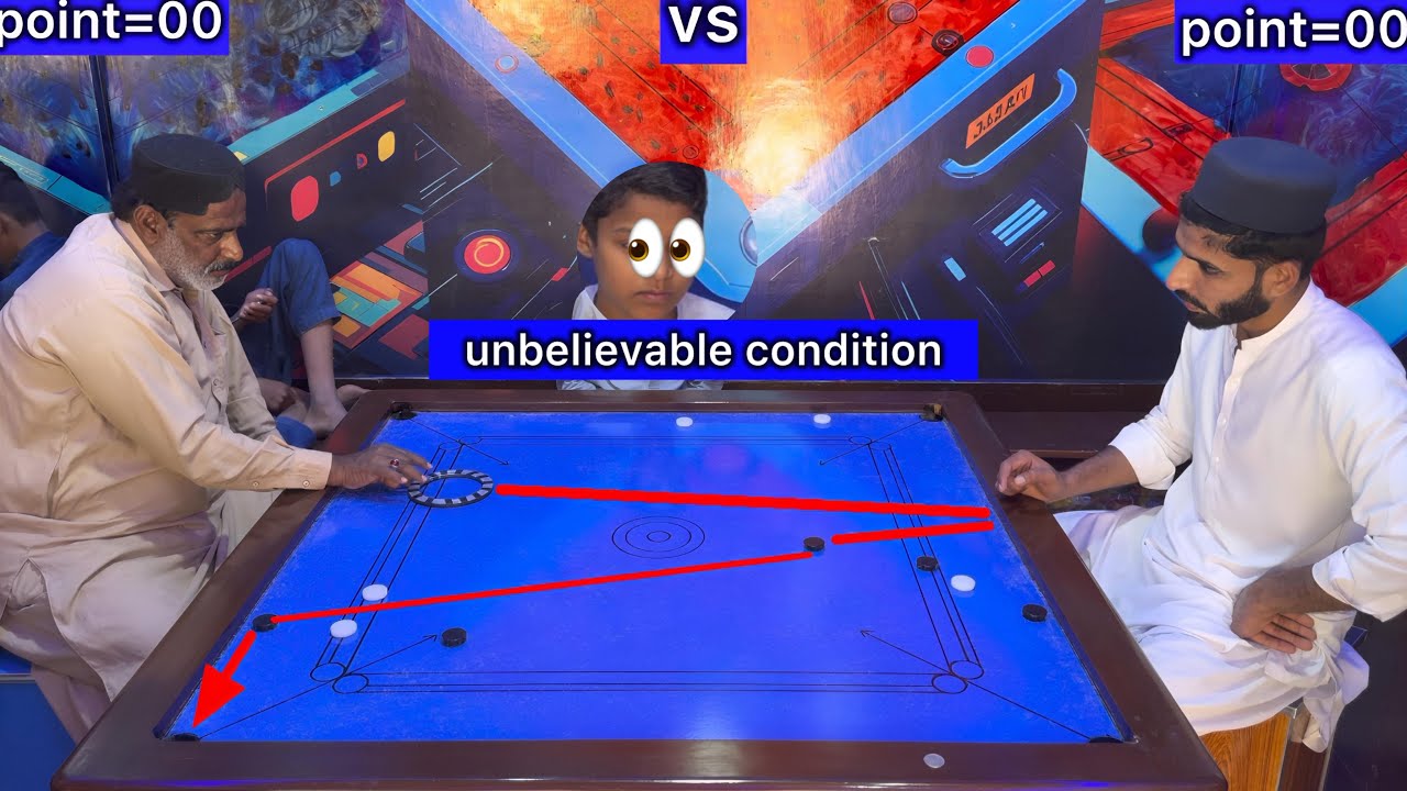 Aaja Kyaa Ho ga Shah G ka ￼￼open challenge 29 points Carrom board match 