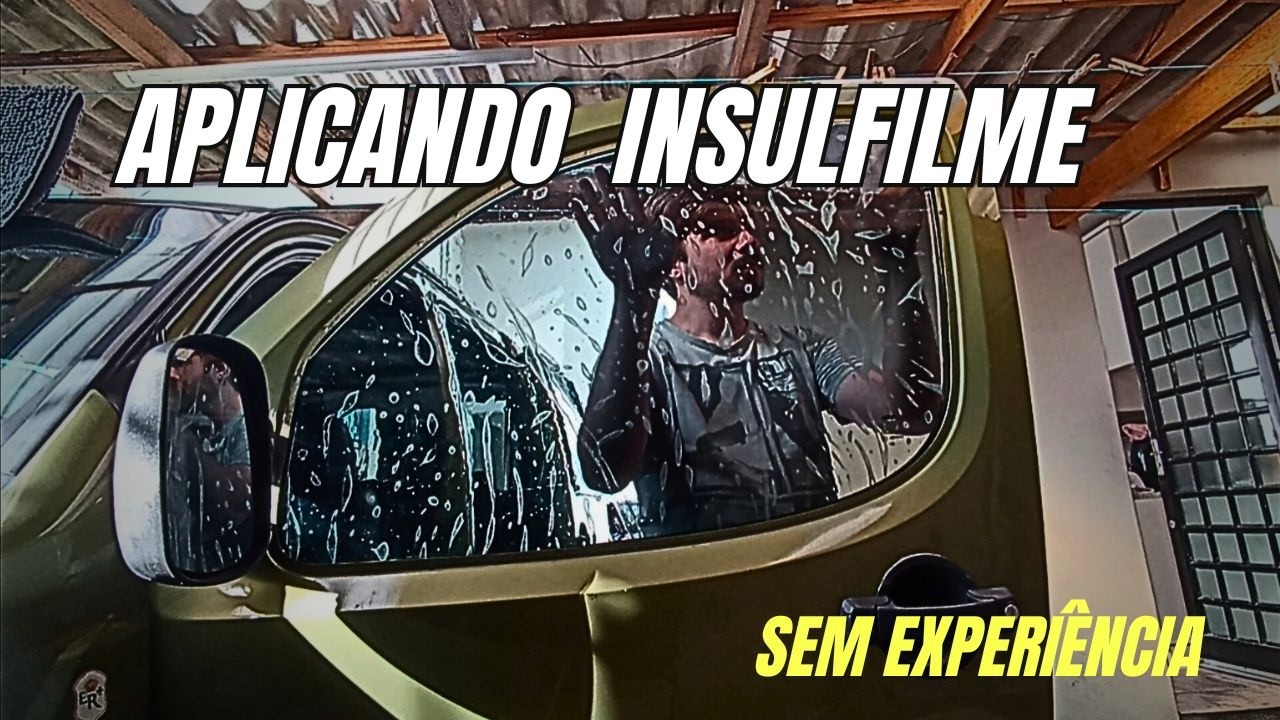 APLICANDO NOVO INSULFILME NA DOBLO HOME SOZINHO EM CASA