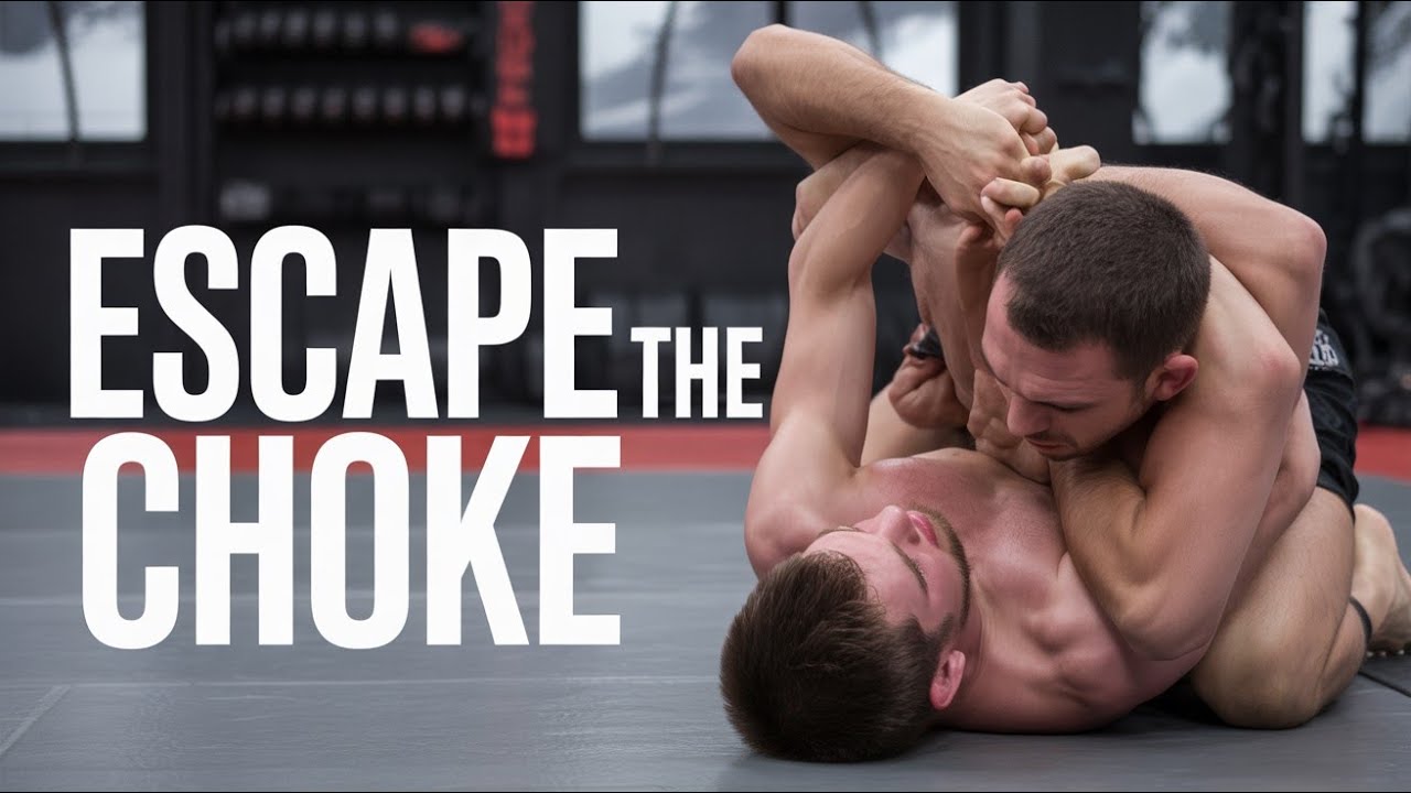 How to Escape a Rear Naked Choke (RNC)
