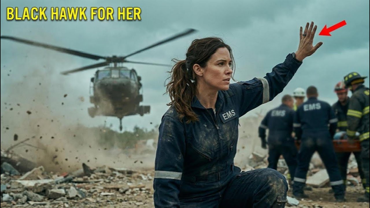 He Called Her “Too Weak” — Then a Black Hawk Landed for Her