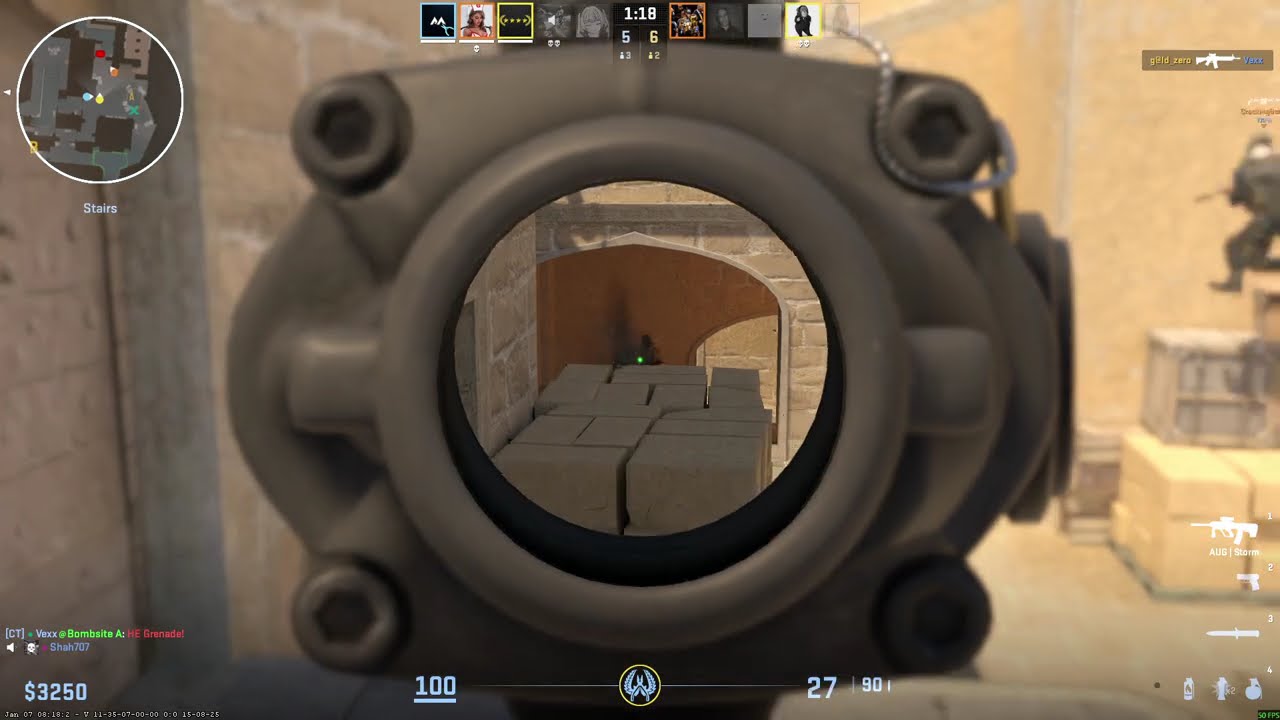 Counter Strike 2 - Mirage | Competitive #165 #almost #win