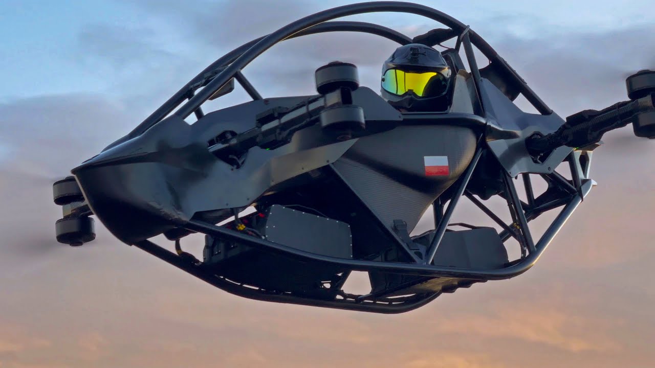 Jetson ONE - Personal Flying Vehicle Chasing Sunsets