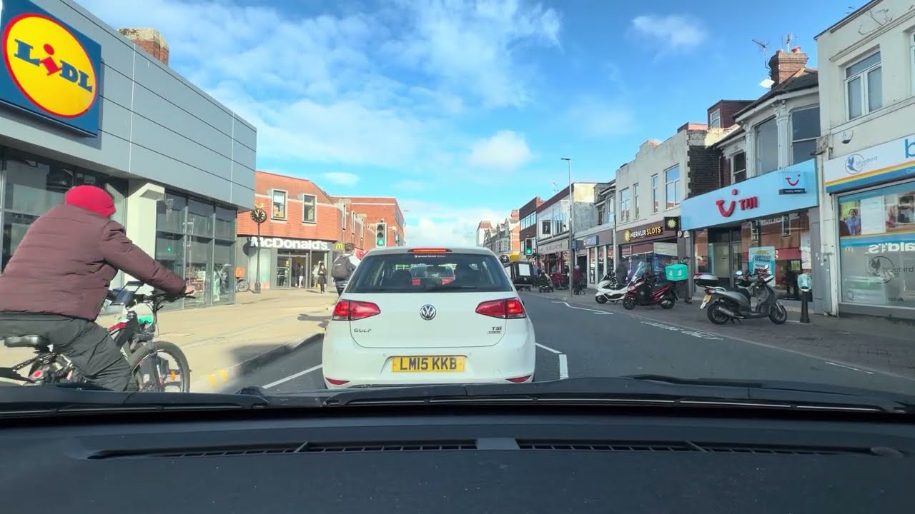 19min Relaxing Ride | North End, Cosham, Purbrook, Waterlooville | No Talking No Music