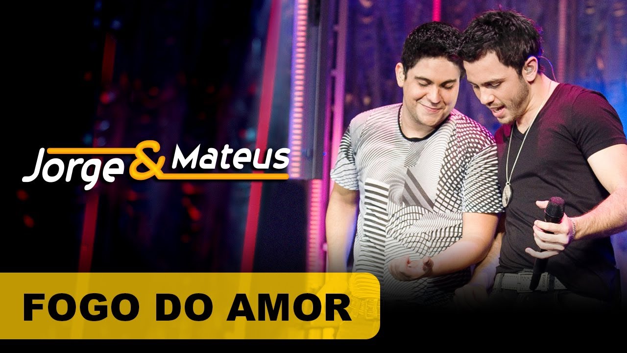 Jorge & Mateus - Fogo do Amor - [DVD O Mundo &eacute; T&atilde;o Pequeno]-(Clipe Oficial)