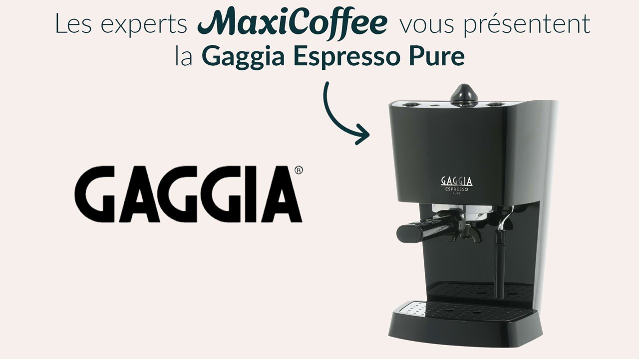 Gaggia Espresso Pure | Machine à café automatique | Le Test MaxiCoffee