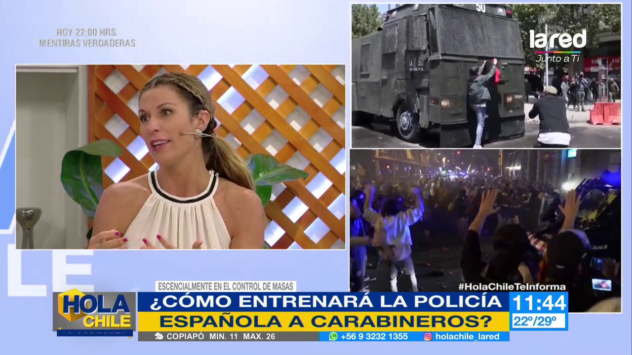 ¿Cómo entrenará la policía española a Carabineros?