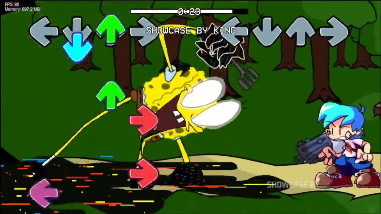 Friday Night Funkin' New VS Corrupted Spongebob | Pibby x FNF Mod