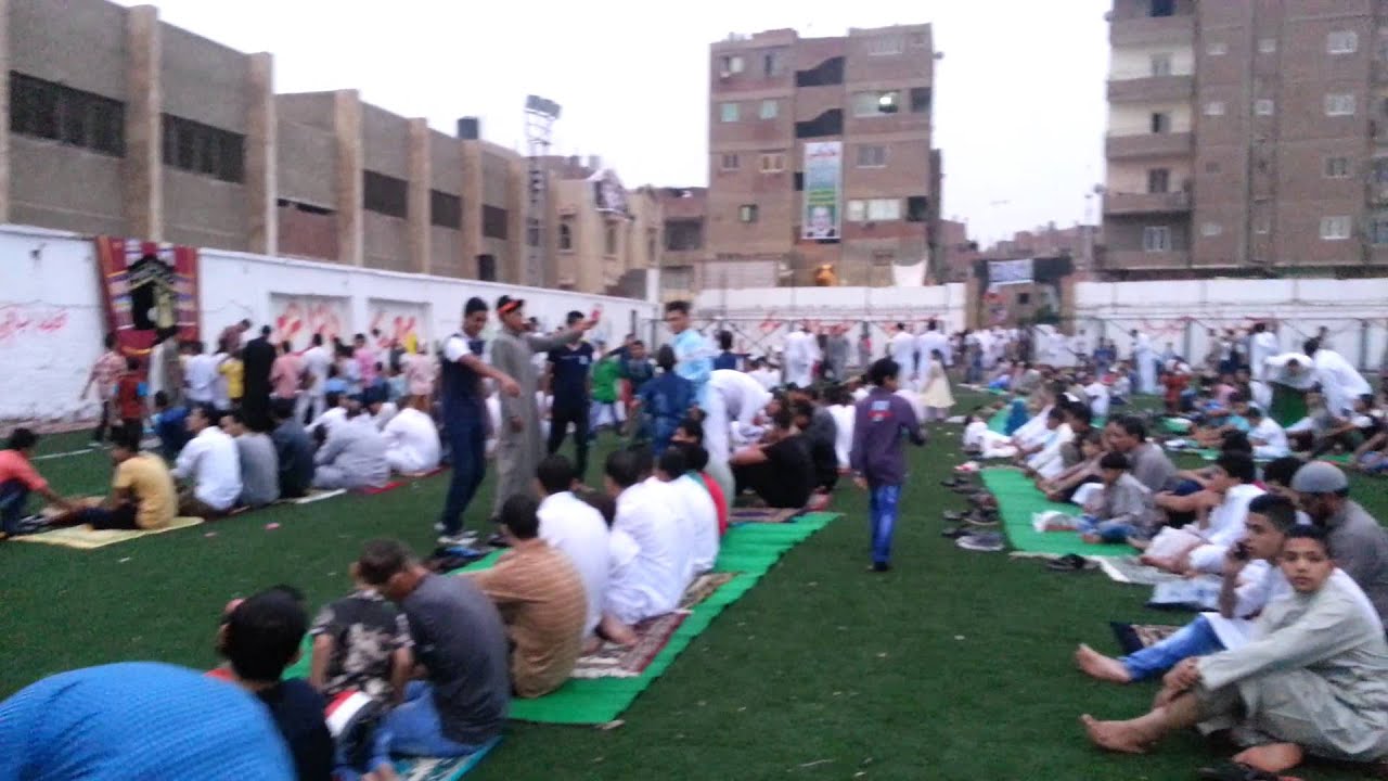 صلاة  العيد في كرداسة 1436