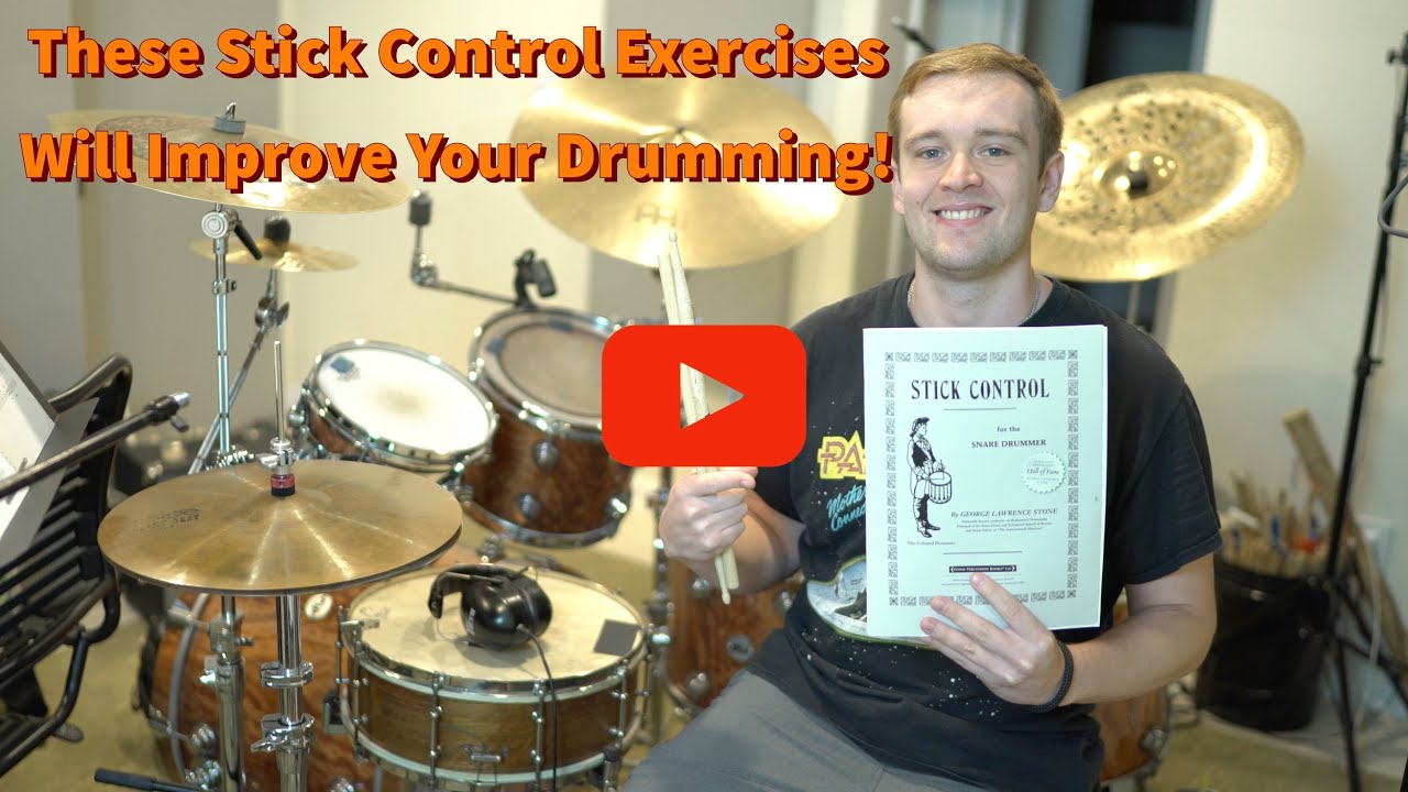 These Exercises Will Greatly Improve Your Drumming! Stick Control Groove Lesson