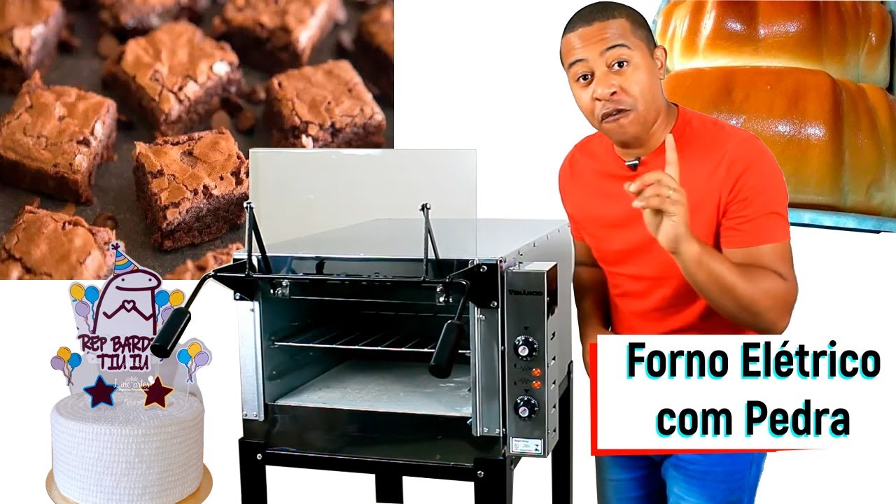 Forno com PEDRA elétrico | 100% Roma Itália 80cm Venâncio