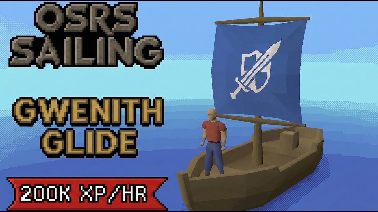 FASTEST Sailing XP at 72+ – 200K/Hour Using the Gwenith Glide (OSRS)