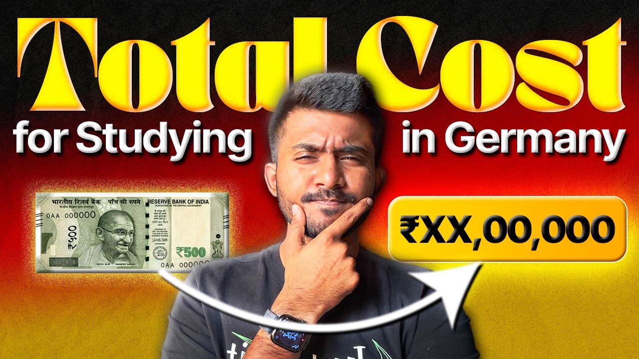 TOTAL COST of Studying in Germany 2025 | Complete Guide
