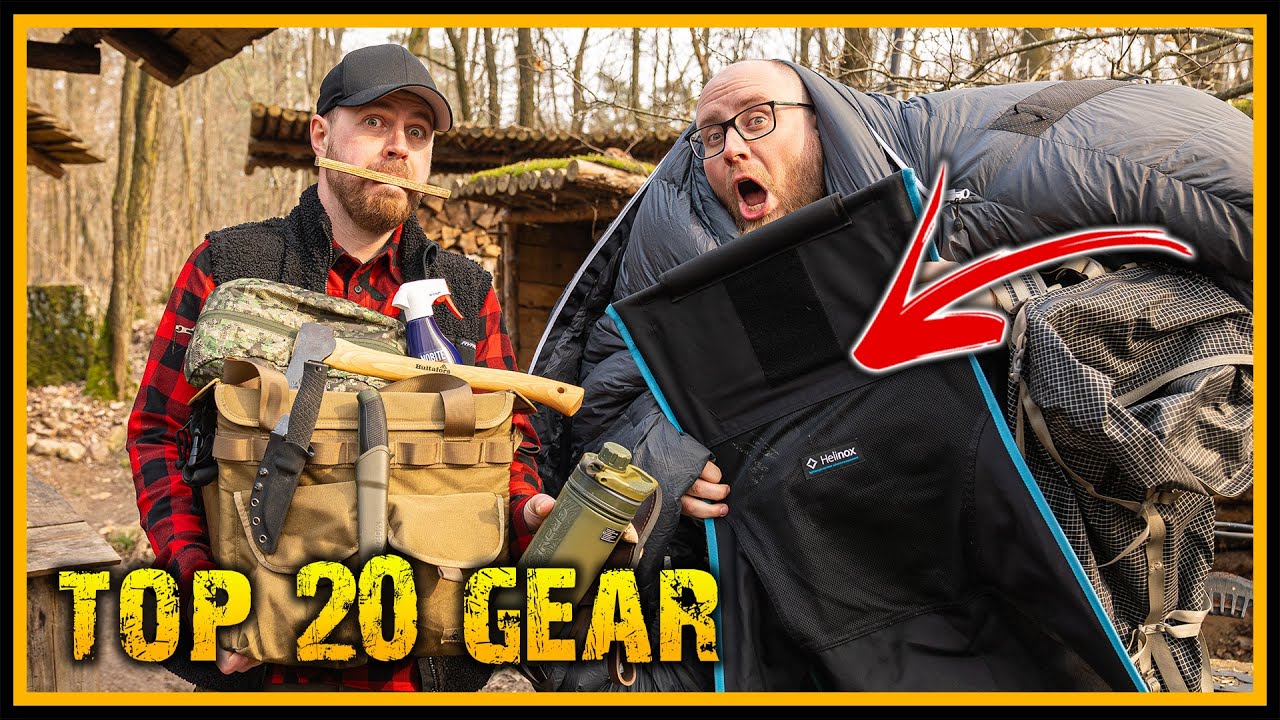 TOP 20+1 Outdoor Ausrüstung die DU BRAUCHST! Gadgets, Tools und Gear für Survival und Bushcraft