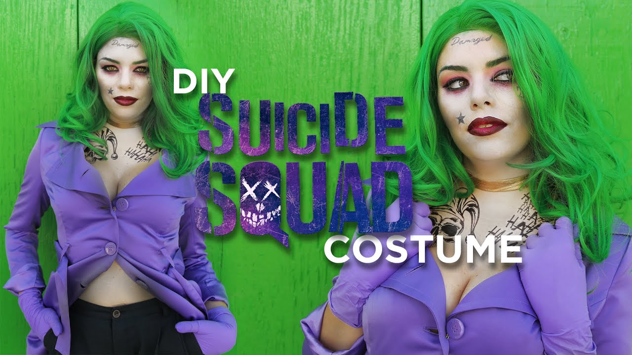 DIY SUICIDE SQUAD JOKER INSPIRED COSTUME