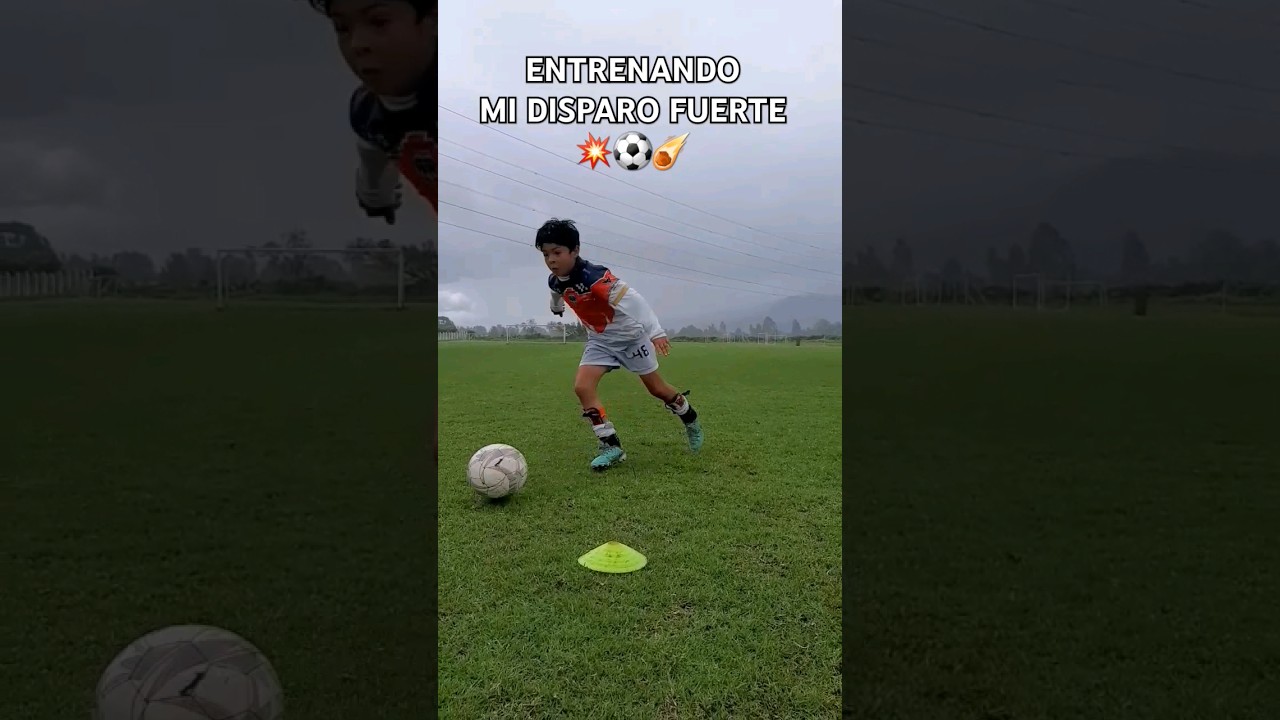 👟💥⚽️TECNICA PARA PATEAR EL BALON FUERTE🙋🇨🇴 #futbol #entrenar #selecci&oacute;ncolombia #carlojrfutbolista