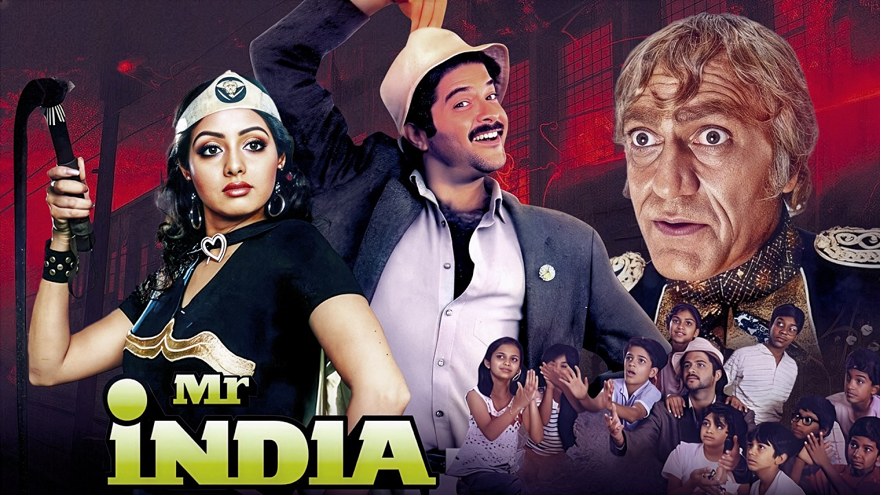 Mr.India कब करेगा मोगाम्बो को खुश | Mr. India Anil Kapoor,Sridevi,Amrish Puri | Superhit Movie 4K