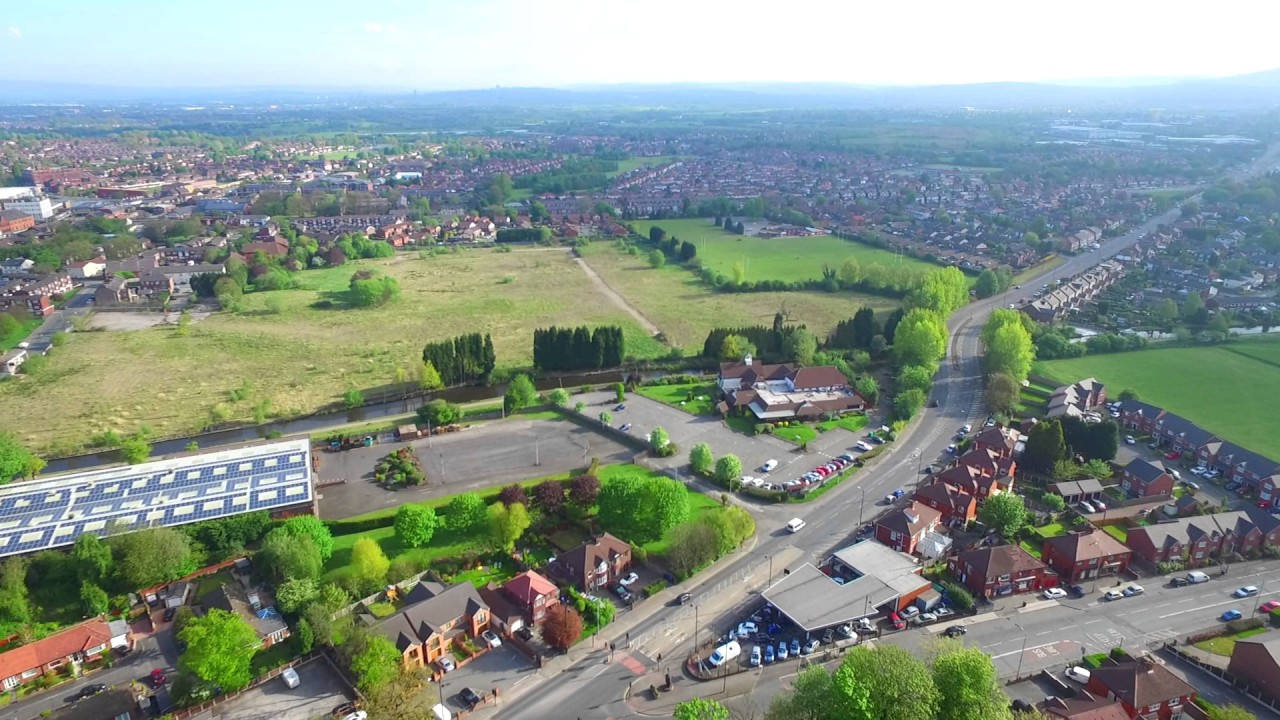Droylsden Ariel view