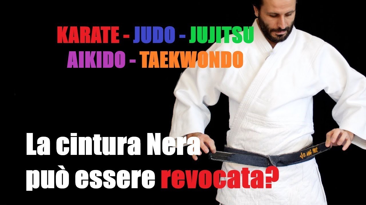 Possono annullarmi la Cintura Nera? - Can they cancel my Black Belt?