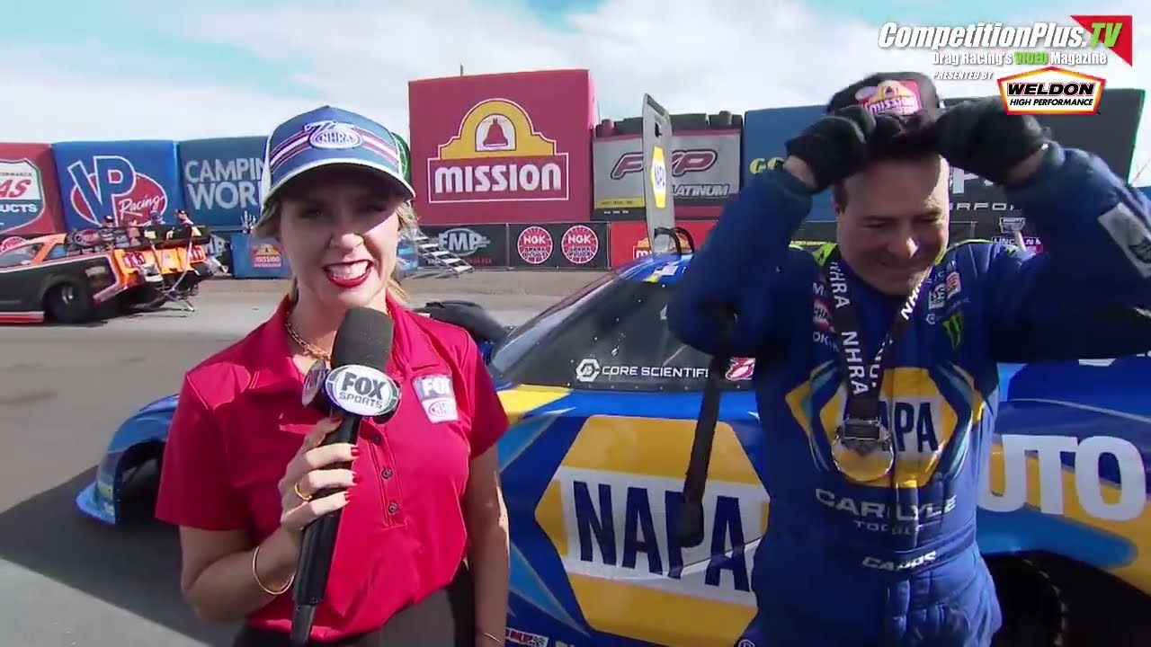 Финальные раунды чемпионата NHRA Arizona Nationals 🏆 Кэппс, Лэнгдон и Гленн лидируют среди победи...