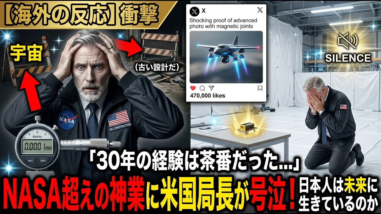 【海外の反応】「30年の経験は無意味だった…」米建設主任技師が日本の“深夜工事現場”に絶句。「ここは物理法則が違うのか？」世界は神業技術に震撼。