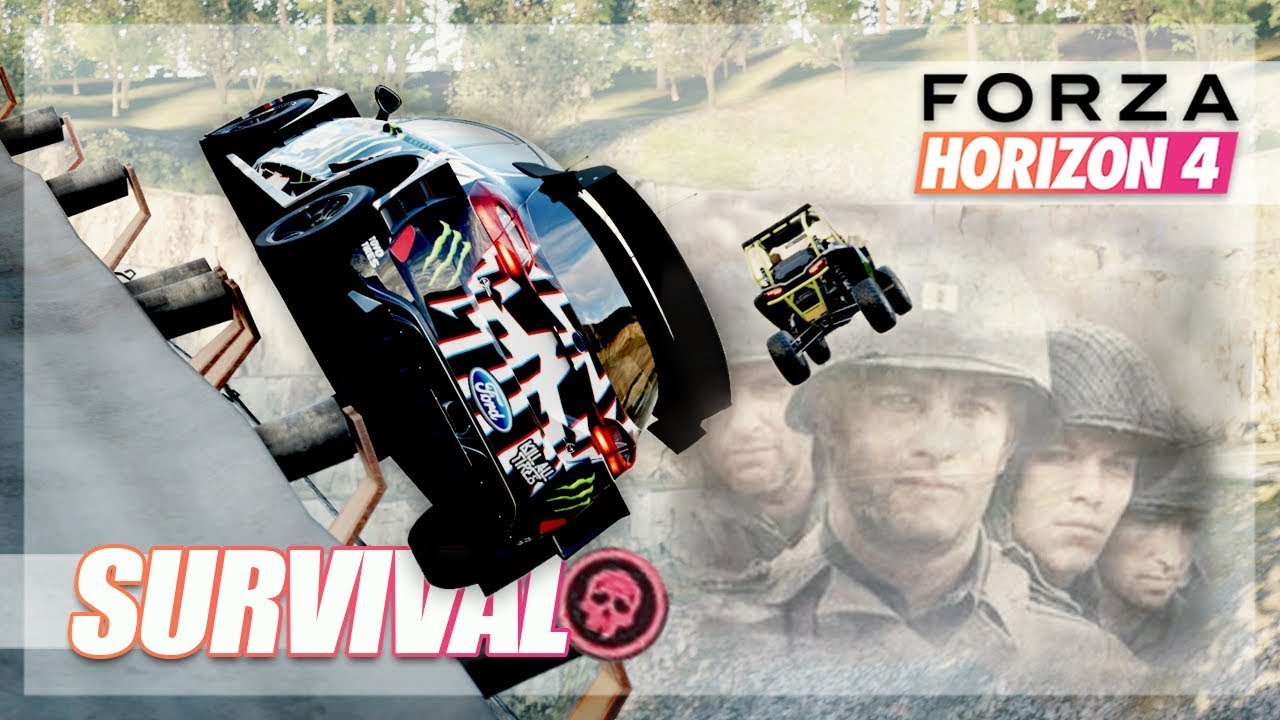 Forza Horizon 4 - Saving Private Jack! Survival w/The Crew